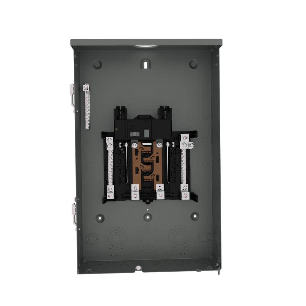 Siemens SN Series 200 Amp 8-Space 16-Circuit Outdoor Main Breaker Plug-On Neutral Load Center, model SNW0816B1200T, product view