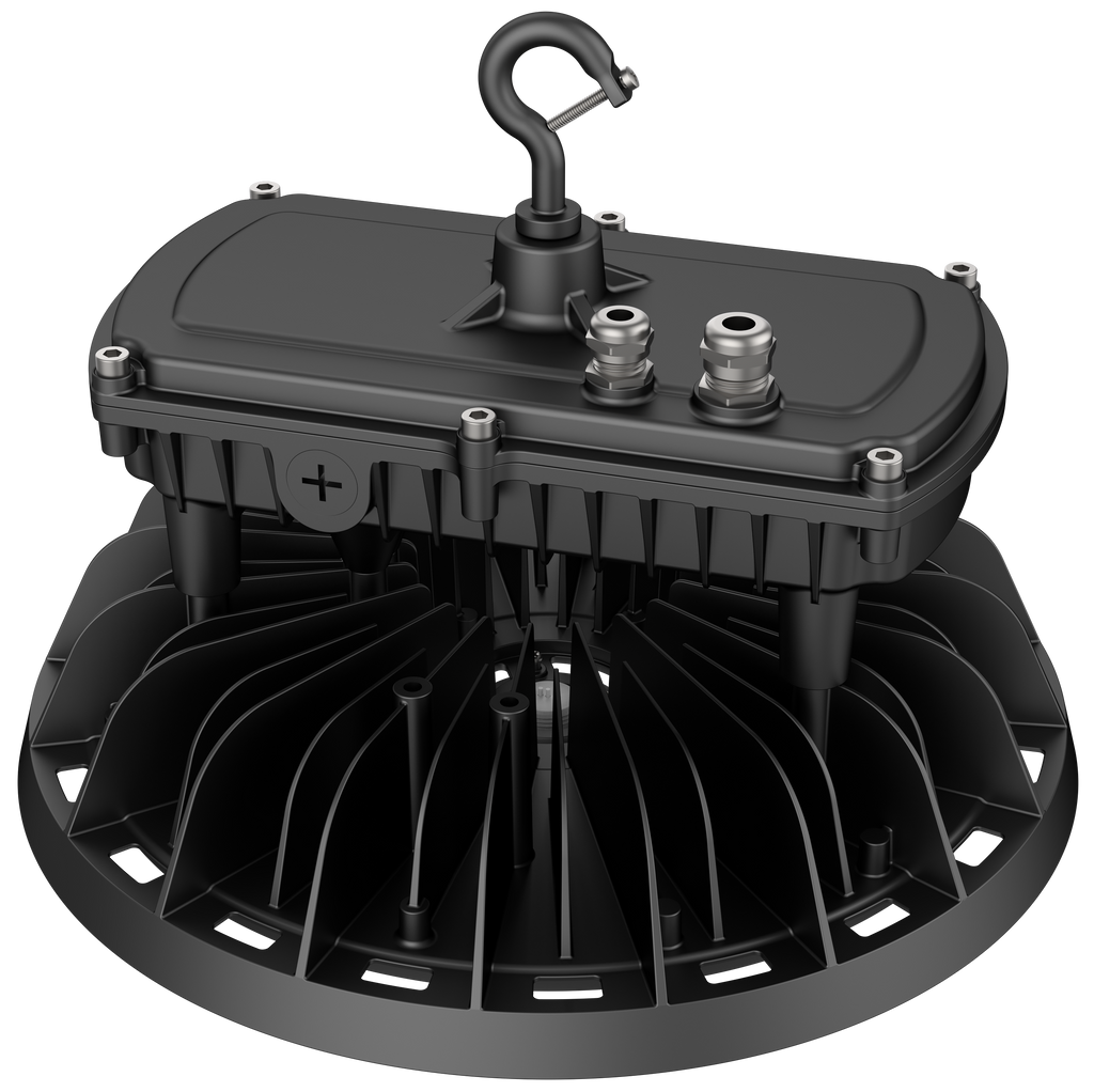 UFO High Bay LED Fixture, 310W/270W/240W, Selectable Wattage & CCT, Star Plus, 46500 Lumens