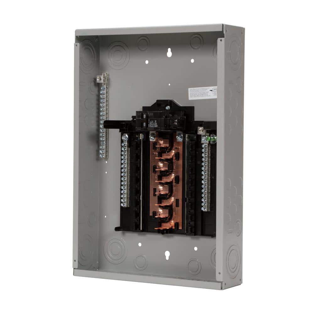 Siemens PN Series 100 Amp 16-Space 32-Circuit Main Breaker Plug-On Neutral Load Center Indoor with Copper Bus, model PN1632B1100C, alternate product view 2
