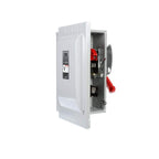 Siemens Heavy Duty 60 Amp 600-Volt 3-Pole Indoor Fusible Safety Switch, model HF362, alternate product view 4