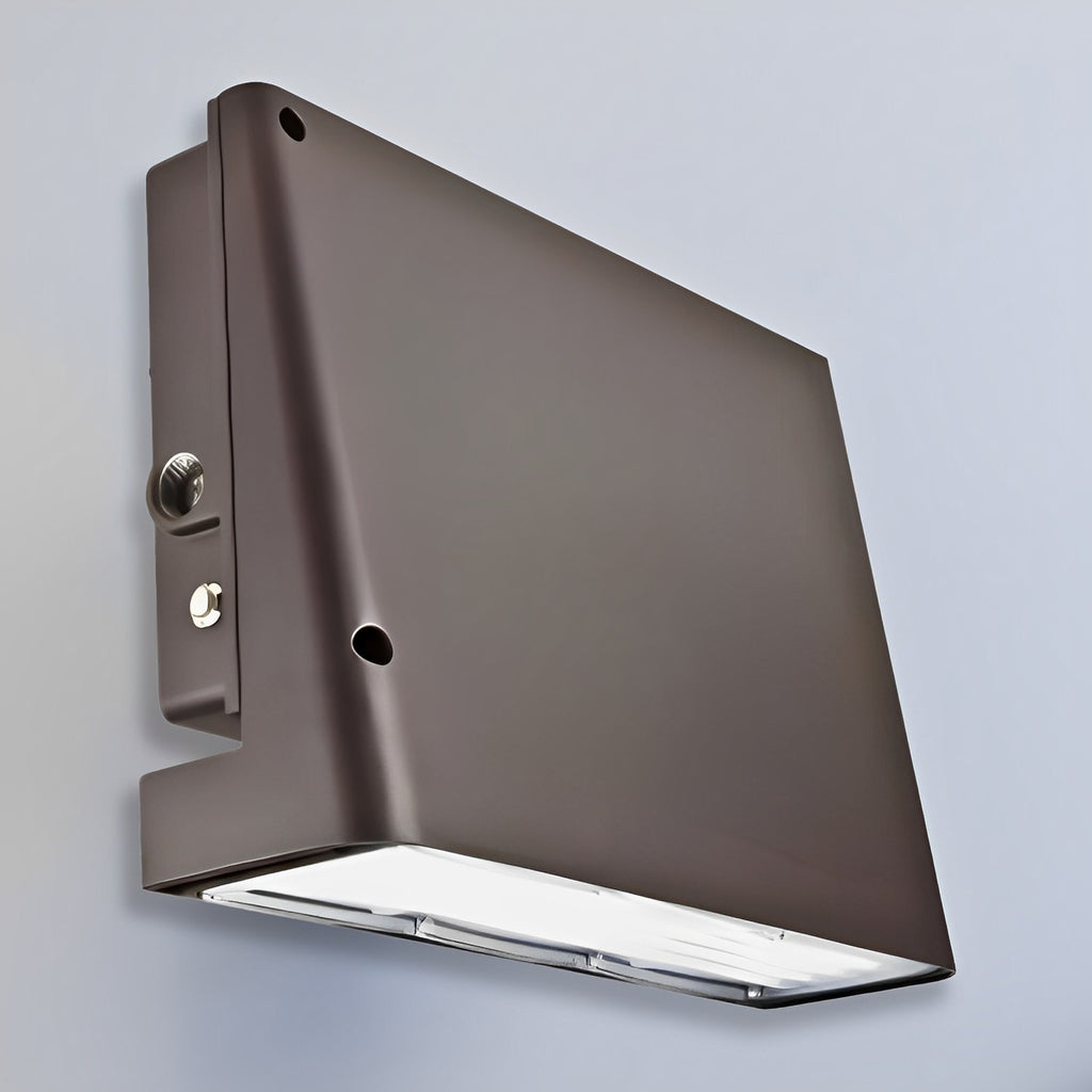 LED Slim Wall Pack, Full Cutoff, Dusk to Dawn, 38W, Selectable CCT, 6000 Lumens