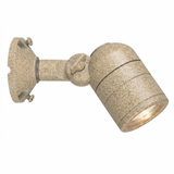 Granite lensed adjustable bullet downlight with round canopy