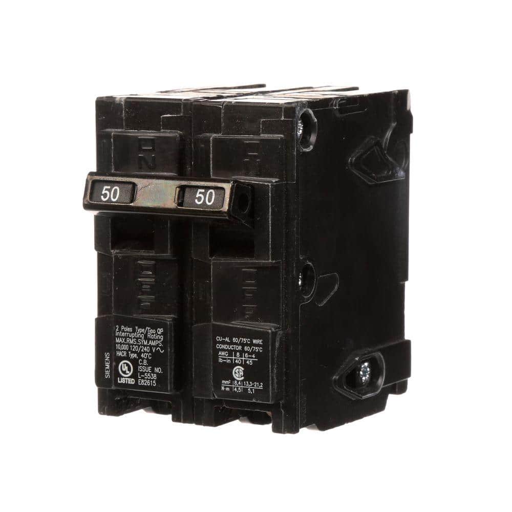 Siemens 30 Amp Double-Pole Type QP Circuit Breaker, model Q230U, product label detail, image 22