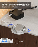 Recessed LED Lighting, 3 Inch, Slim Gimbal, Selectable CCT, 500 Lumens