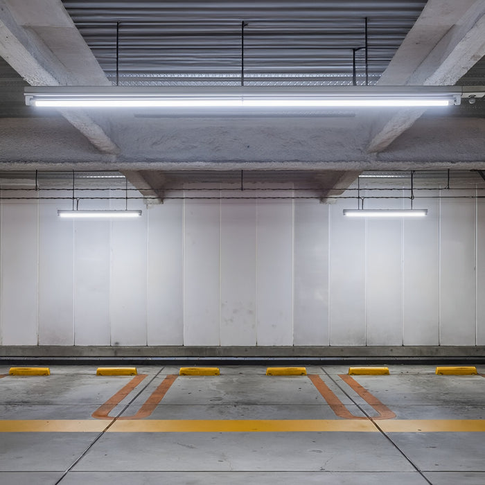 T8 LED Tube, 8ft, FA8 Base, Clear, Bypass, Type B, 40W, Double Ended, 5000 Lumens
