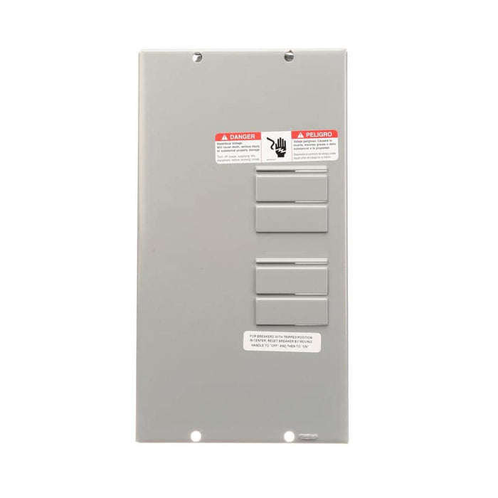 Siemens EQ 125 Amp 4-Space 8-Circuit Main Lug Surface Mount Indoor Load Center, model E0408ML1125SU, alternate product view 2