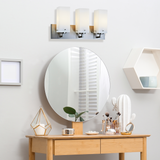 3-Light LED Satin Nickel Vanity Light, 18 Inch, 4488 Series