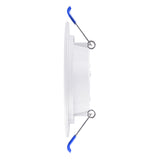 Recessed LED Lighting, 4 Inch, Slim, Baffle Trim, Selectable CCT, 650 Lumens