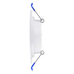 The dimmable Sunco Slim Downlight with Junction Box is an all-in-one package that includes J-box, wiring, wire nuts, the LED downlight, and spring clips to hold it in a narrow ceiling space. The baffle trim features uniformed grooves to maximize glare are create soft light that is less straining on your eyes. Easily install this recessed light since everything is included.