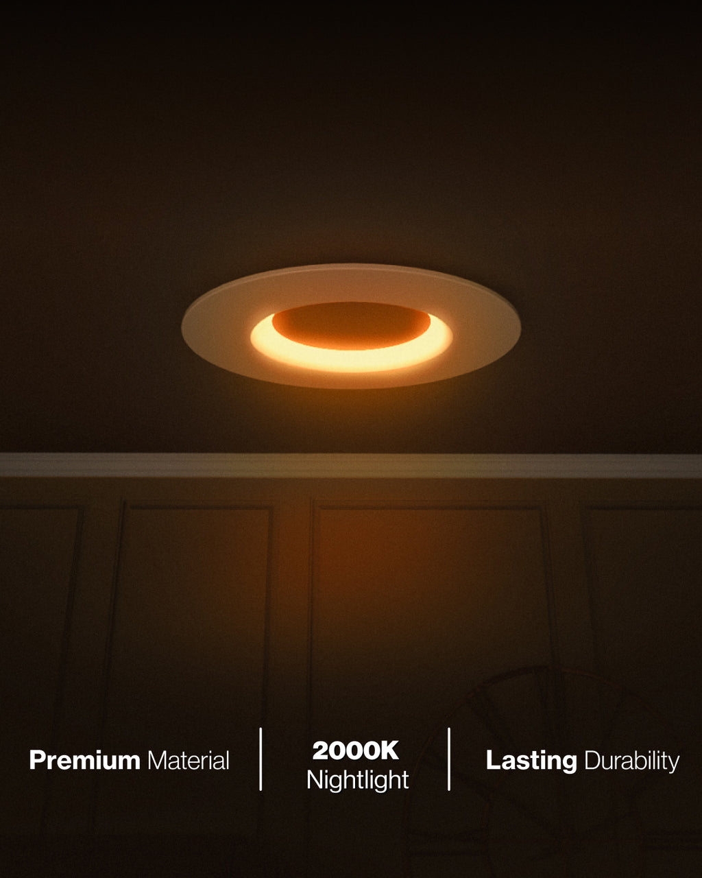 Designed with a smooth, reflective surface that maximizes beam spread.