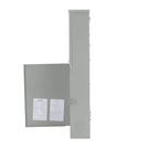 Siemens 200-Amp 8-Space 16-Circuit Overhead/Underground Fed Ringless Type Meter Combo Load Center, model MC0816B120RCT2, alternate product view 3