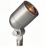 Silver-plated compact directional bullet landscape light