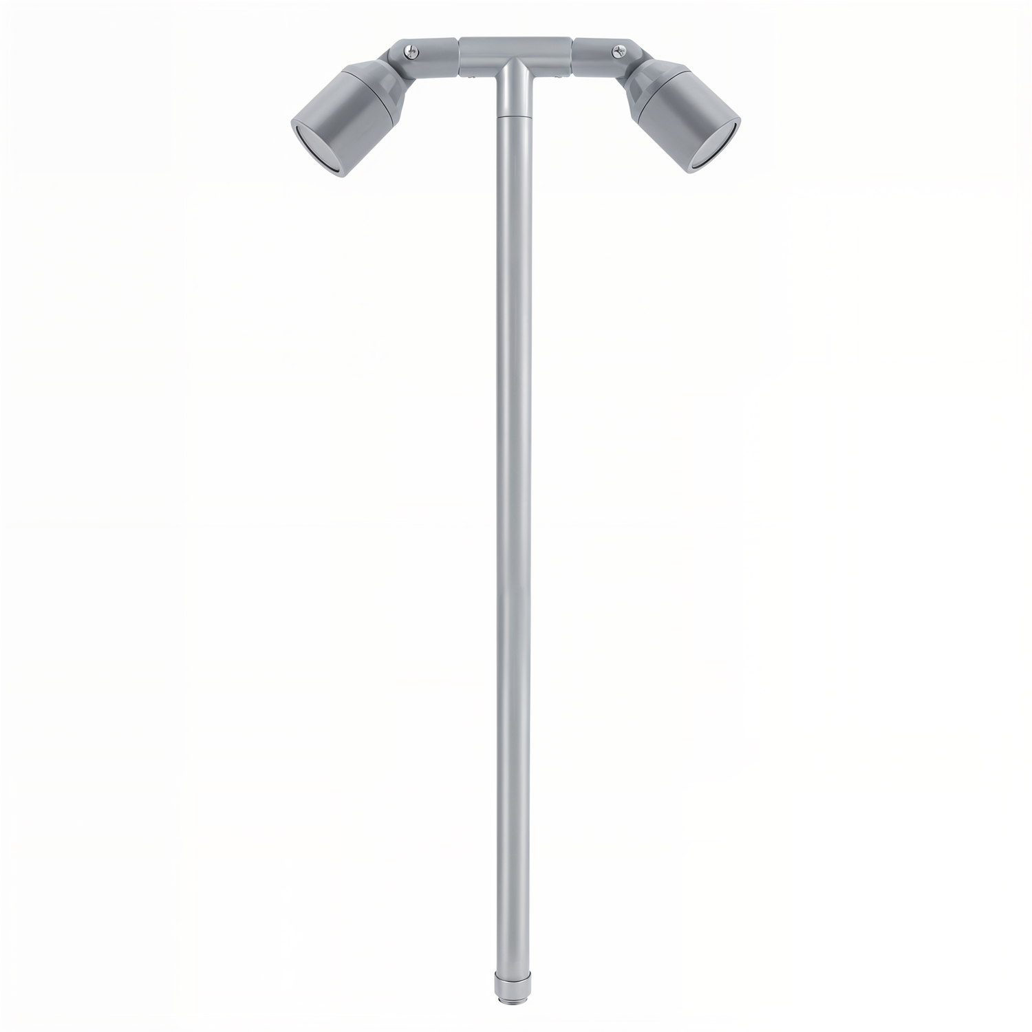 16 Inch Span Twin Path Light in Silver Plated, close product view