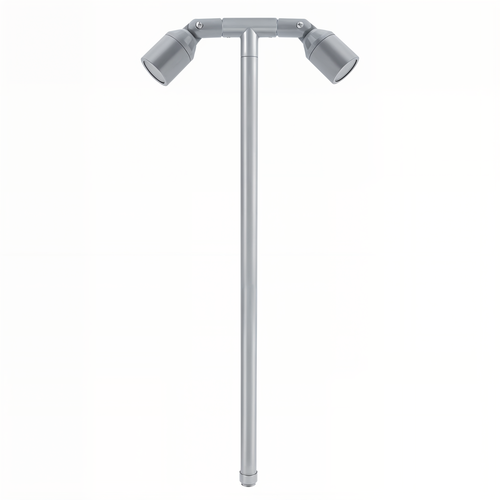 16 Inch Span Twin Path Light in Silver Plated, close product view