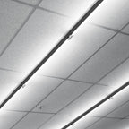 4ft T8 LED Ready Strip Light Fixture, Single-Lamp, Black, Non-Shunted, Single/Double Ended