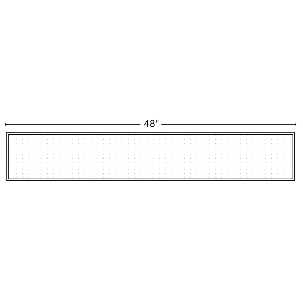 Dimensions of 4 ft light fixture or lighting fixture