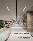 4ft LED Linear Recessed Light, 40W/35W/30W/25W/20W , Selectable Wattage & CCT, 5000 Lumens