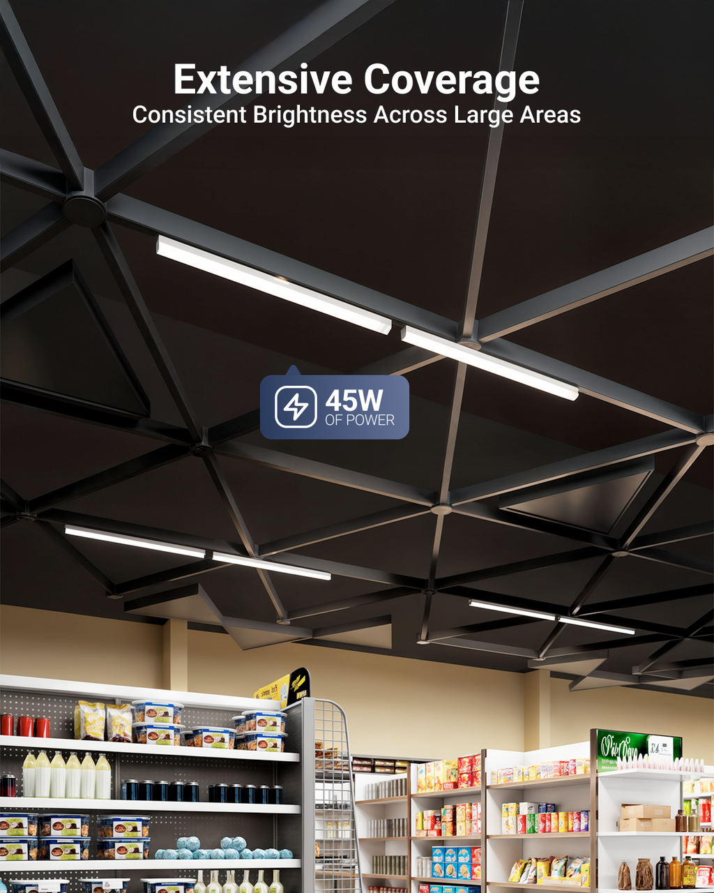 Say goodbye to harsh glares and flickering lights. Whether you're working, studying, or simply relaxing, our lighting solution provides a gentle and consistent glow that promotes a sense of calm and productivity.