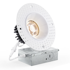 Recessed LED Lighting, 4 Inch, Trimless, Smooth Trim, Selectable CCT, 1000 Lumens
