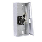 Siemens 100 Amp 2-Space 2-Circuit Small Main Breaker Indoor Load Center Enclosure Type EQ, model E0202MB1100, alternate product view 3