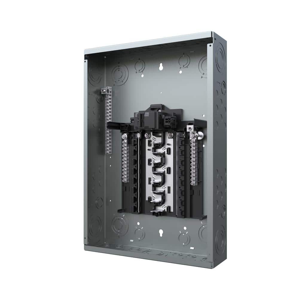 Siemens SN Series 100 Amp 16-Space 32-Circuit Indoor Main Breaker Plug-On Neutral Load Center, model SN1632B1100, product view