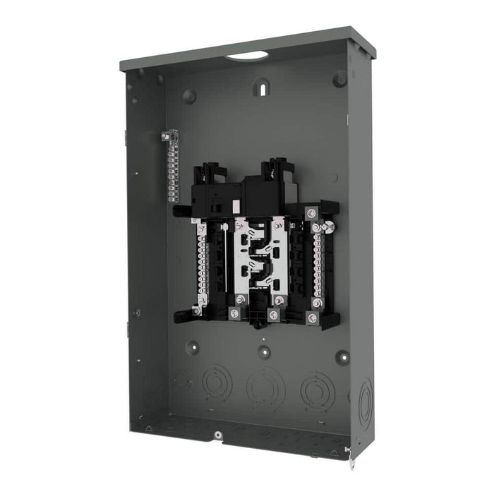 Siemens PN Series 200 Amp 8-Space 16-Circuit Main Breaker Plug-On Neutral Trailer Panel Outdoor with Copper Bus, model PNW0816B1200TC, product view