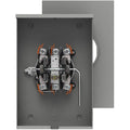Siemens 200 Amp 5 Jaw Lever-Bypass Ringless Overhead/Underground Fed Meter Socket, model S40405-02QG, product view