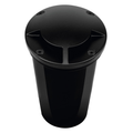 Black dual-aperture marker well light