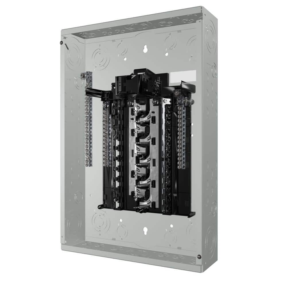 Siemens SN Series 100 Amp 20-Space 40-Circuit Indoor Main Breaker Plug-On Neutral Load Center, model SN2040B1100, product view