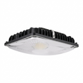 LED Canopy Light, 60W/46W/35W/24W, Black, Selectable Wattage & CCT, 8400 Lumens