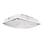 LED Canopy Light, 60W/46W/35W/24W, White, Selectable Wattage & CCT, 8400 Lumens