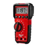 Heavy-Duty Light Commercial Digital Multimeter - True RMS - 6000 Display Counts - 40 Mohms - CAT III 600V Rated - UL Certified - Includes Electrical Test Lead Set and 2x AA Batteries - Perfect for Professional Electricians