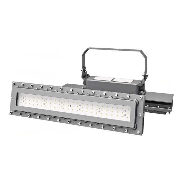 4ft Explosion Proof LED Linear Light Fixture, 60W, Class I Division 2, Hazardous Locations, 7800 Lumens