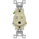 Enerlites Commercial Grade 15A Tamper-Resistant Single Receptacle
