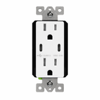 Enerlites 5A Dual USB-C Outlet, Tamper-Resistant 15A Duplex Receptacles