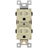 Enerlites Industrial Grade Heavy Duty 15A Tamper-Resistant Duplex Receptacle, 5-15R