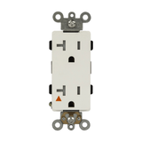 Enerlites Isolated Ground 20A Decorator Duplex Receptacle