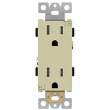 Enerlites Industrial Grade Heavy Duty 15A Decorator Tamper Resistant Receptacle, 5-15R