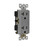 Enerlites Industrial Grade Heavy Duty 20A Decorator Tamper Resistant Receptacle, 5-20R
