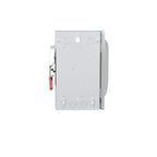 Siemens Heavy Duty 60 Amp 600-Volt 3-Pole Indoor Fusible Safety Switch, model HF362, alternate product view 3