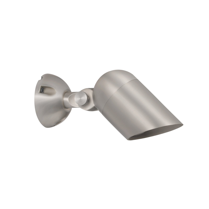 Silver Plated mini adjustable-hood bullet downlight with round canopy