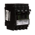ORIGINAL : Siemens Type QT Quadplex Circuit Breaker, model Q22020CT2, product label detail, image 11