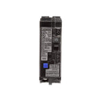 Siemens 1-Pole Combination AFCI Circuit Breaker, model QA115AFCH, product label detail