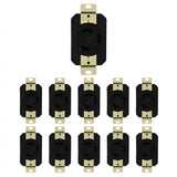 Enerlites Industrial Grade Locking Receptacle, 30A, L6-30R
