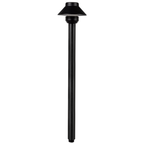 Full view of 3.5 Inch Mini Umbrella Path Light in Black