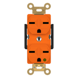 Enerlites Hospital Grade 15A Duplex Receptacle, 6-15R