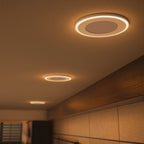 Sunco's  6" Flat Retrofit Nightlight easily fits into 5" or 6" housing. Its compact design allows for versatile installation in various spaces.