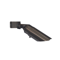Gun Metal adjustable-hood bullet downlight with square mounting plate