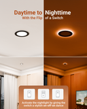 Seamless dimming capabilities (10%-100%) to fit any mood or decor. Our slim downlights give off sunlight-like quality for true color rendering.