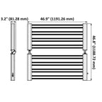 LED Grow Light, 750W, 3000K Full Spectrum, ROI-E720